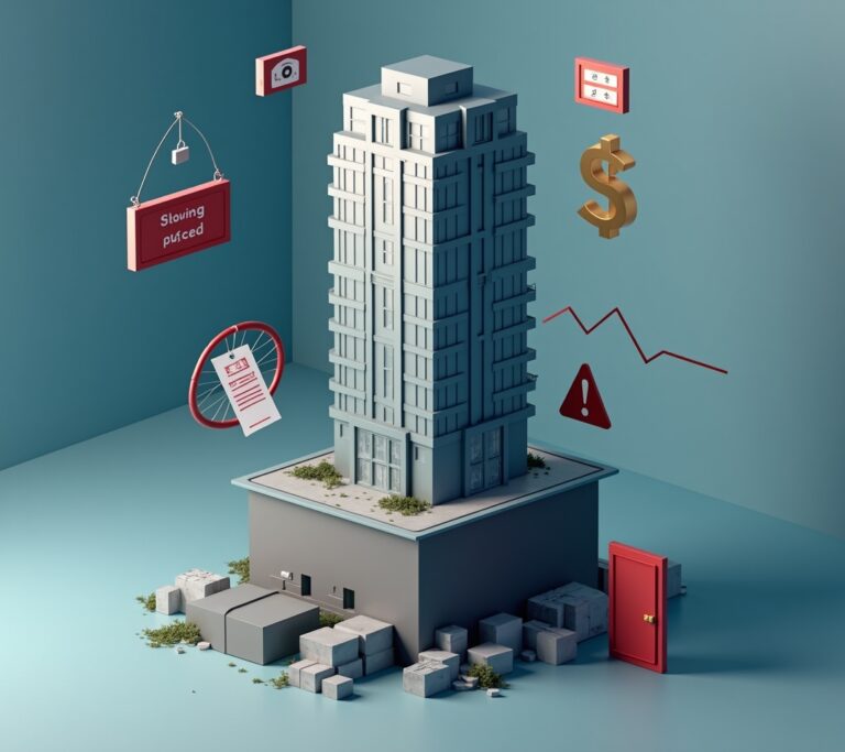 Investor reading fine print on an investment prospectus