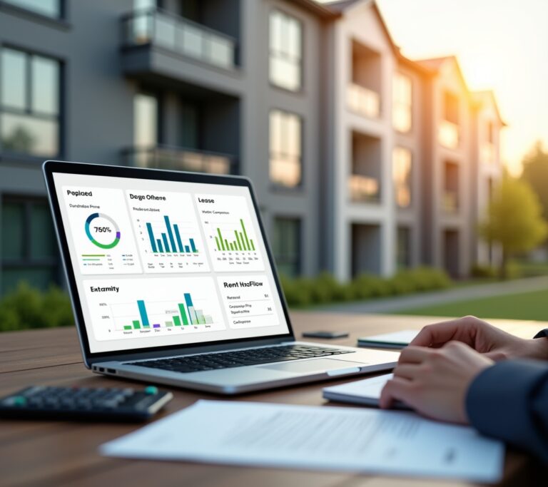 Investor typing numbers into a deal analysis spreadsheet